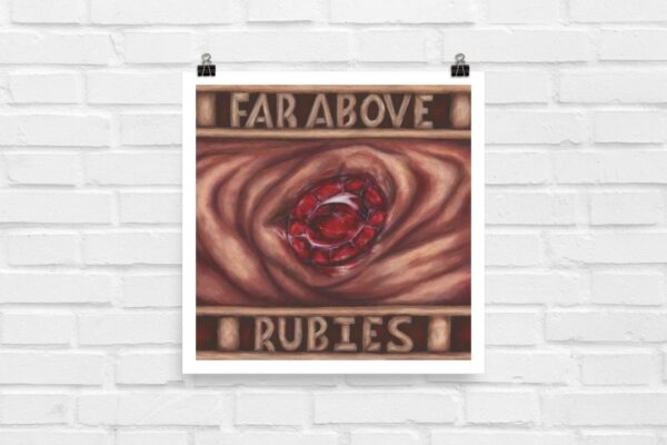 Far Above Rubies, Painting - Print (12x12)