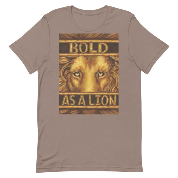 Bold as a Lion - Proverbs 28:1 Unisex T-Shirt - Image 4